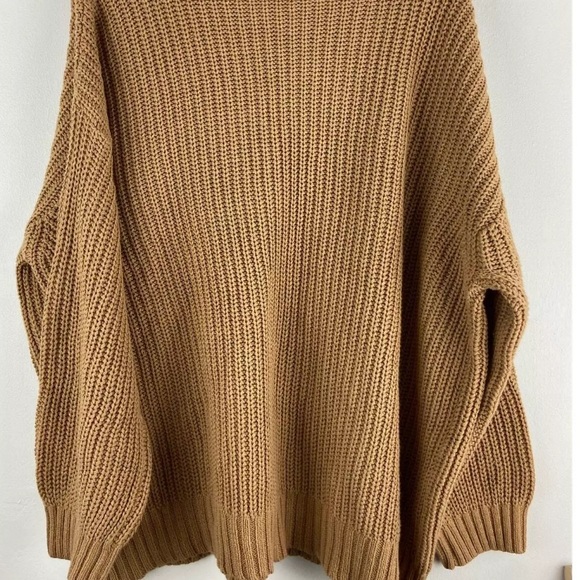 Cozy Knit Sweater in Camel - Picture 6 of 8